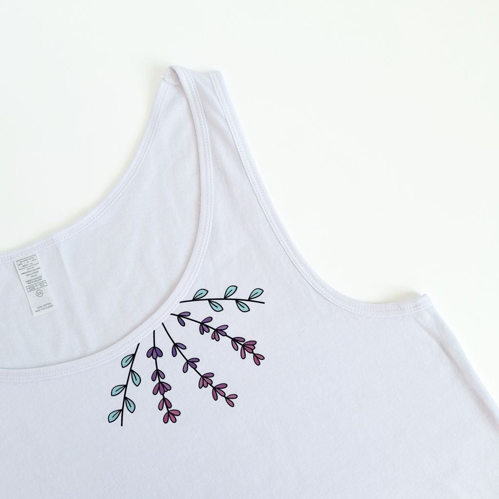 Qué comprar en Brihuega.
Top blanco de tirantes para mujer con estampado de lavandas en el escote.
Es una camiseta cortita, finita y fresquita.
Ideal para el festival de la lavanda.
Para chicas.
Brihuega turismo.
Brihuega Spain.