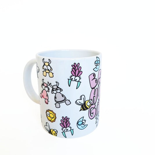 Qué comprar en Brihuega.
Taza de desayuno recuerdo de Brihuega.
Con un divertido graffiti de Brihuega y dibujos de las vacas y toros de los encierros, de flores de lavanda y abejas, de lunas y soles..
Ideales para regalar.
Muy Kukuxumusu
Brihuega Spain.
Brihuega turismo.