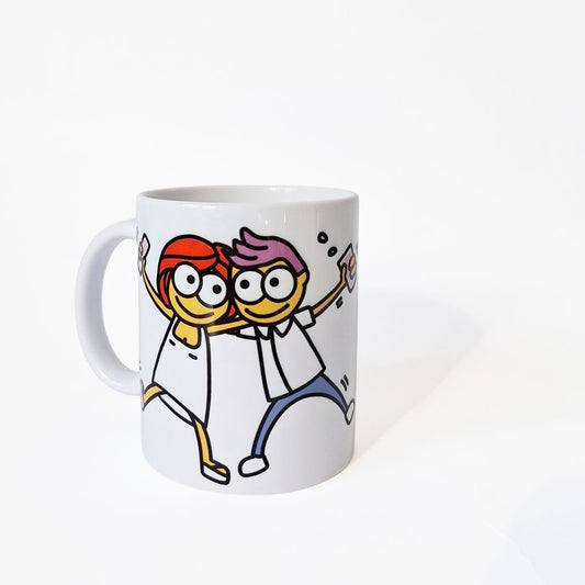 Que comprar en Brihuega?
Pues esta taza de los enamorados.
Taza de desayuno con una pareja de enamorados en el festival de la lavanda.
Y por el otro lado, tiene el eslogan de Brihuega enamora.
Muy Kukuxumusu
Brihuega Spain
Brihuega turismo