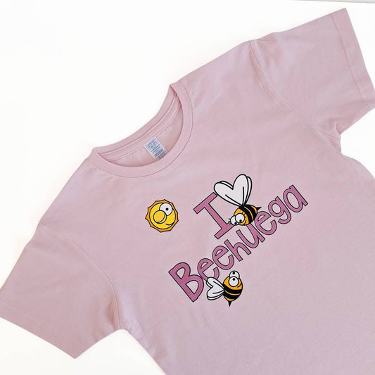 Camiseta para niña I love Brihuega